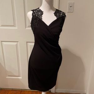 Black cocktail dress size 4